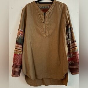 Missoni Men's Shirt with Patterned Sleeves